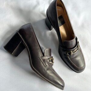 Via Moda Vintage Brown Shoes Made in Brasil